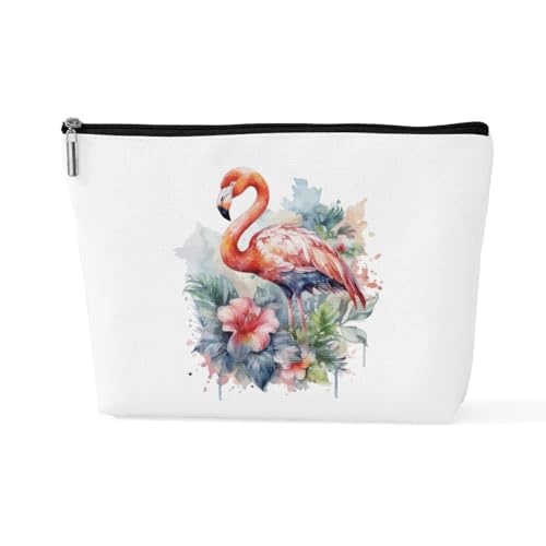 sugargoo Flamingo-Geldbörse, Reise-Make-up-Tasche, Kosmetiktasche, Flamingo-Geschenke für Frauen, Flamingo-Liebhaber, Flamngo2, 10*7*2.5 inches von sugargoo