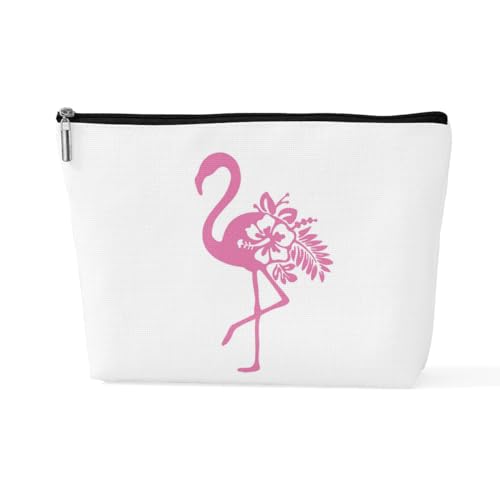 sugargoo Flamingo-Geldbörse, Reise-Make-up-Tasche, Kosmetiktasche, Flamingo-Geschenke für Frauen, Flamingo-Liebhaber, PinkFlamngo, 10*7*2.5 inches von sugargoo