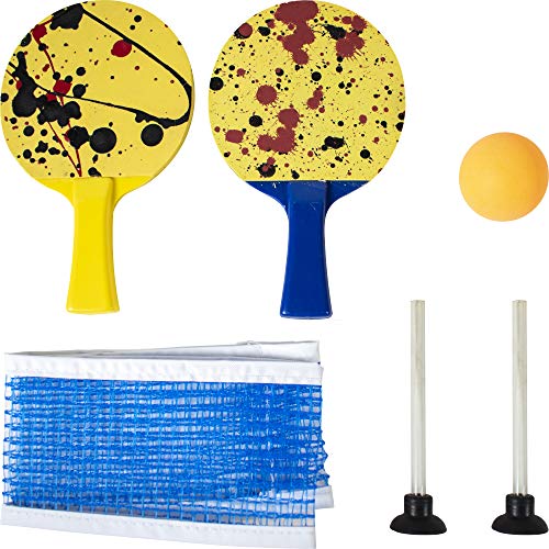 Sunflex Erwachsene Tischtennis-Set Mini, Mehrfarbig, M von Sunflex