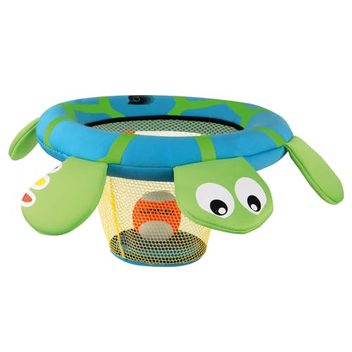 Sunflex Turtle Toss | Wurfspiel für das Wasser & Land | Schildkröte Zielspiel aus robustem Neopren | Wasserspiel für Kinder zum Zielen & Werfen von Sunflex
