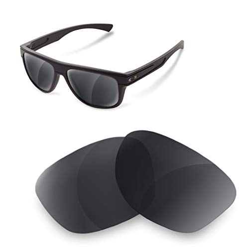 sunglasses restorer Kompatibel Ersatzgläser für Oakley Breadbox (Polarized Black Iridium Gläser) von sunglasses restorer