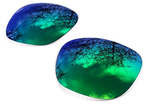 sunglasses restorer Kompatibel Ersatzgläser für Oakley Holbrook, Polarisierte Sapphire Green Linsen von sunglasses restorer