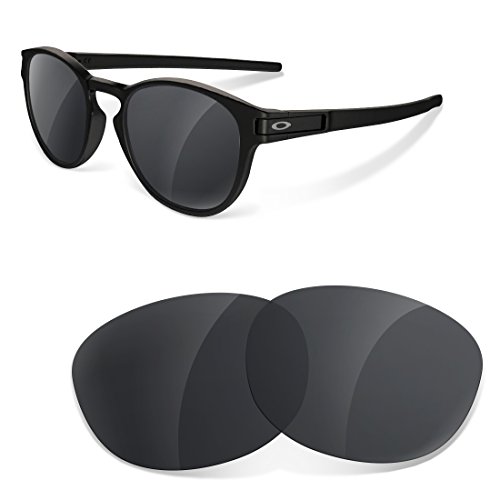 sunglasses restorer Kompatibel Ersatzgläser für Oakley Latch, Black Iridium Polarisierte von sunglasses restorer