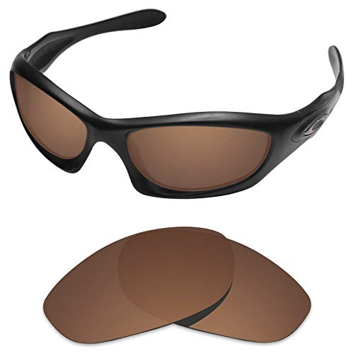 sunglasses restorer Kompatibel Ersatzgläser für Oakley Monster Dog (Polarisierenden Braun Gläsern) von sunglasses restorer