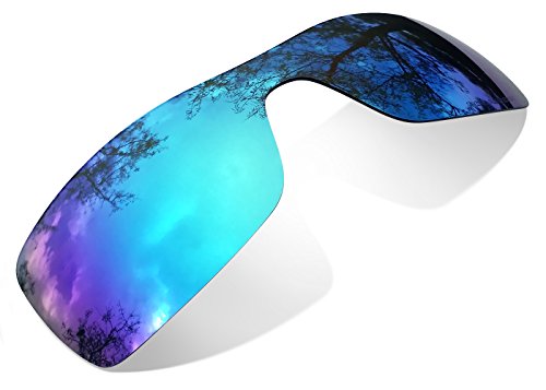 sunglasses restorer Kompatibel Ersatzgläser für Oakley Oil Rig, Polarisierte Ice Blue Gläser von sunglasses restorer