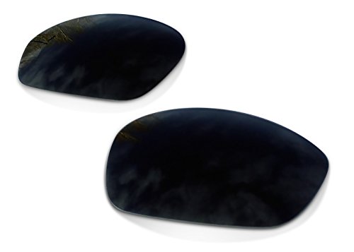 sunglasses restorer Kompatibel Ersatzgläser für Oakley Whisker, Polarisierte Black Iridium von sunglasses restorer