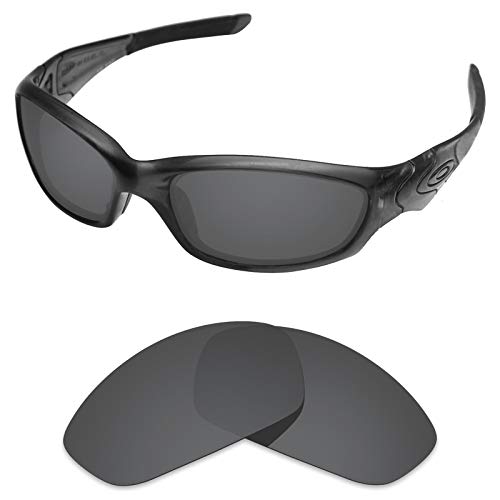 sunglasses restorer Kompatibel Polarisierte Ersatzgläser für Oakley Straight Jacket 2.0 (Black Iridium Linsen) von sunglasses restorer