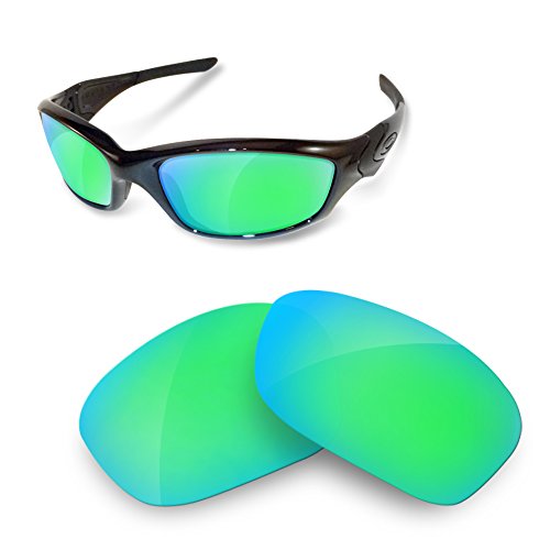 sunglasses restorer Polarisierte Ersatzgläser Sapphire Green für Oakley Straight Jacket 2.0 (kompatibel) von sunglasses restorer