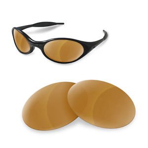 sunglasses restorer Wechselgläser für Oakley Eye Jacket New (Polarized Gold Iridium Gläser) von sunglasses restorer