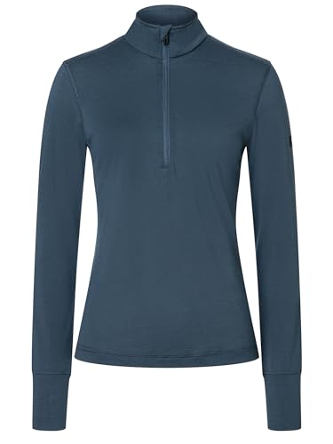 super.natural - Merino Funktionsunterwäsche, Damen, Longsleeve, W TUNDRA175 Zip 1/4 von super.natural