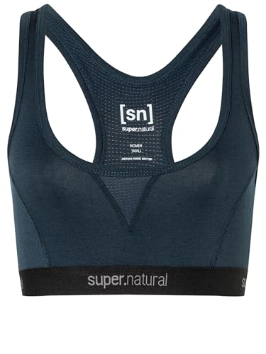 super.natural - Merino Funktionsunterwäsche, Damen, Sport-BH, W TUNDRA220 SEMPLICE Bra von super.natural