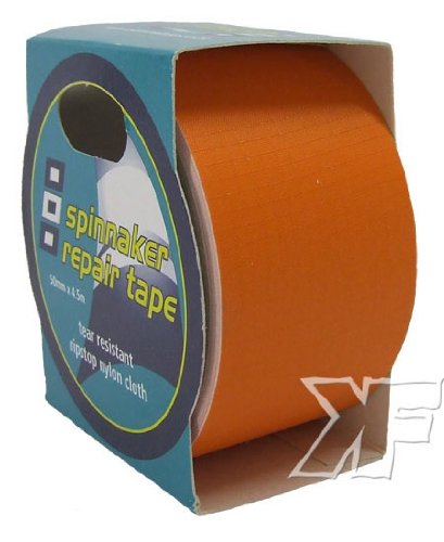 SPITAPE M2 Spinnaker Tape Reparatur KITE Segel Spinnaker Sail Repair Tape (orange) von Ascan