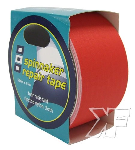 Ascan SPITAPE M2 Spinnaker Tape Reparatur Kite Segel Spinnaker Sail Repair Tape (rot) von Ascan