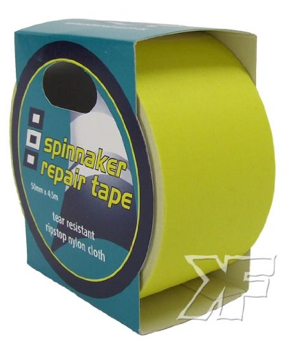 Ascan SPITAPE M2 Spinnaker Tape Reparatur Kite Segel Spinnaker Sail Repair Tape (gelb) von Ascan