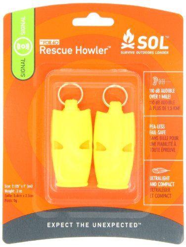 Adventure Medical Kits Essentials Signalpfeife, 2 Stück von survive outdoors longer