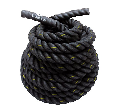 Sveltus Battle rope Ø 26mm 10m Länge Trainingsseil Functional Training von sveltus