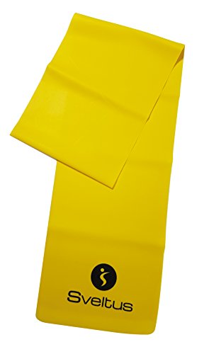 Sveltus Latexband für Erwachsene, Unisex, Gelb, Einheitsgröße von sveltus