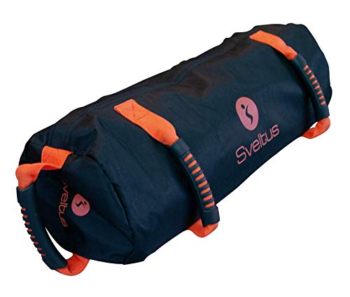 sveltus Power Bag verstellbar, Unisex, Erwachsene, Schwarz/Orange von sveltus