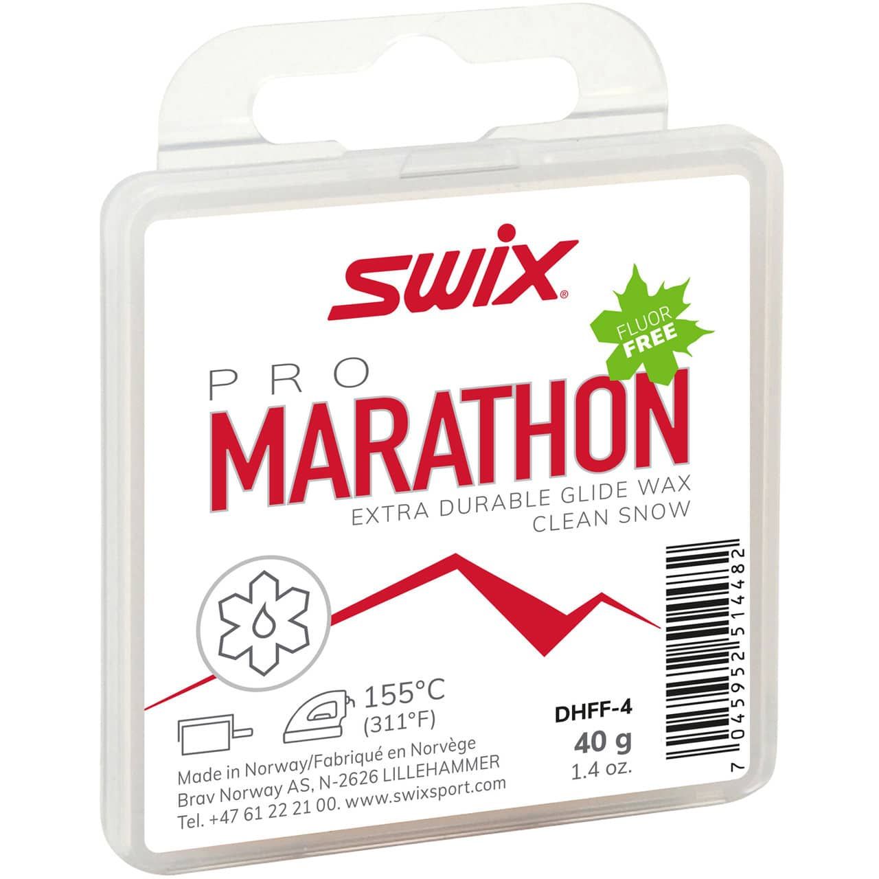 Swix Marathon white Fluor Free (40 g) von swix