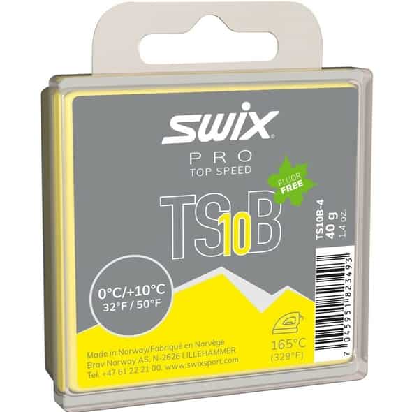 Swix TS10 Black, 0°C/+10°C, 40g (Farblos US) Zubehör von swix