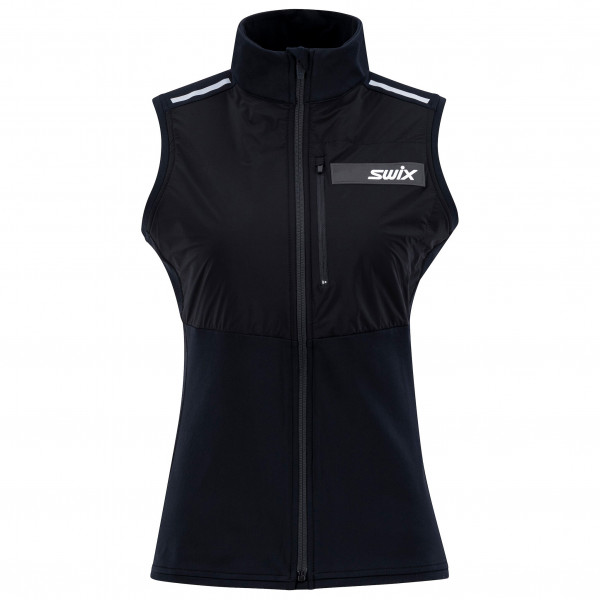 Swix - Women's Focus Warm Vest - Laufweste Gr L;XL schwarz von swix