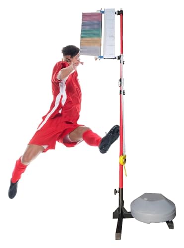 sxpGBP Vertikalsprung-Messgerät, Volleyball-Skala for den vertikalen Sprungtest for die Schule, Kraftmaschine for Sprunghöhe, Fitnessgerät von sxpGBP