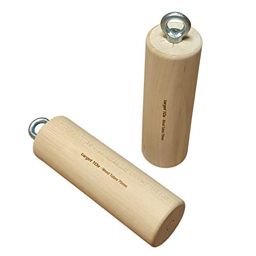 target10a Wood Tubes 70mm – Holzzylinder fürs Klettertraining von target10a