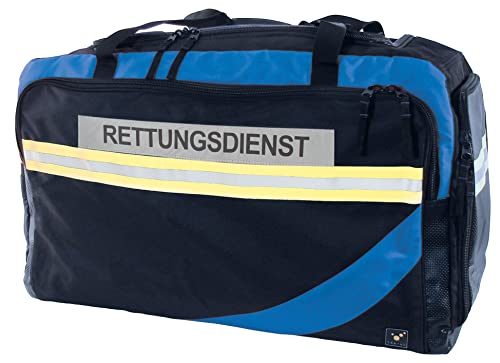 tee-uu RAGBAG Bekleidungstasche schwarz-blau (Verschiedene Varianten) (Rettungsdienst) von tee-uu