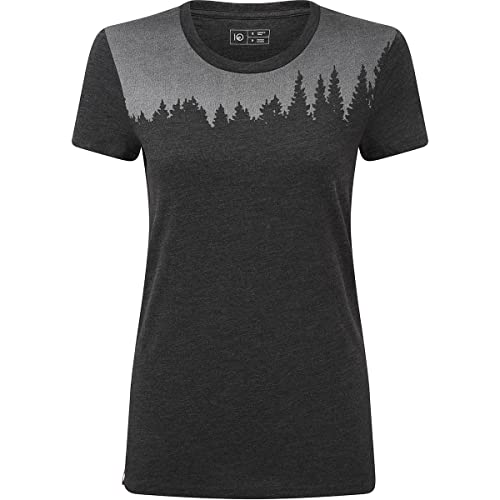 tentree Juniper Classic SS T-Shirt Women Größe M Meteorite Black Heather von tentree
