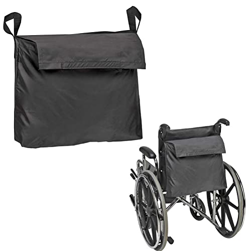 tintoke Rollstuhltasche Hinten,Rollstuhlrucksack Aufbewahrungstasche, Wasserdicht Oxford Rollstuhl Tasche,Mobilitätshilfe Rollstuhlzubehör Tasche,für Rollstühle, Kinderwagen von tintoke