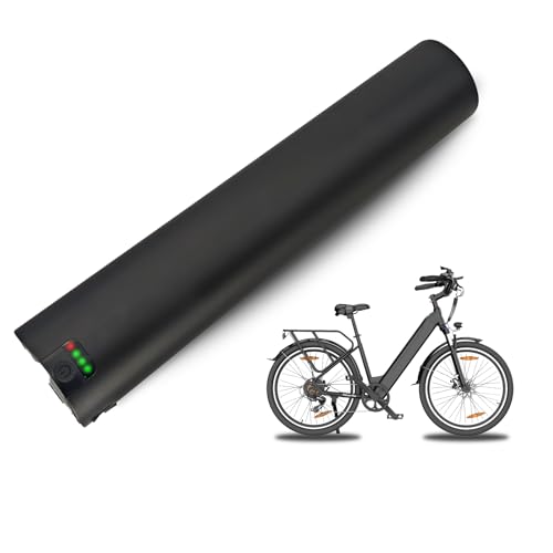 L415mm 36V 15Ah 540Wh E-Bike Pedelec Akku für ESKUTE-Bike Polluno Fahrrad City-Bike Ersatzakku mit Ladegerät &BMS Lithium Batterie für 36V 250W 350W 500W Motoren von tooefft