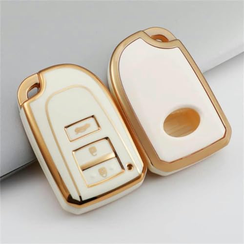 toothgeneric 5Colors TPU 3Button Smart Key Case Cover, für Toyota Yaris/Yaris L/Verso/Vios/Hiace von toothgeneric