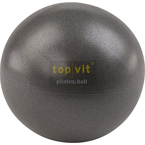 top vit Pilates.Ball, Pilates Ball zur Kräftigung der Beckenboden- und Bauchmuskulatur (04: Graphit, Ø ca. 28cm (1 Ball)) von top vit