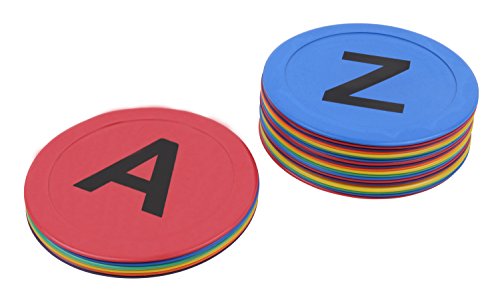 trenas 26 Alphabet - Bodenmarkierungen / 20 cm Durchmesser von trenas