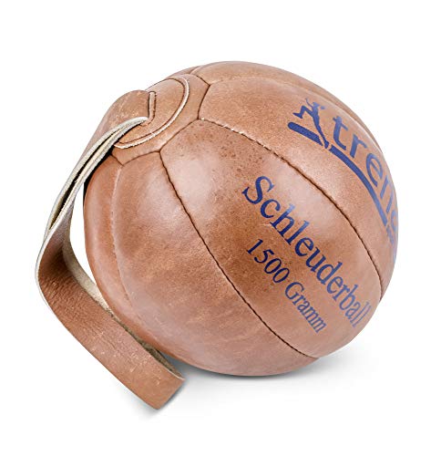 trenas Original Schleuderball aus Leder - 1,50 KG von trenas