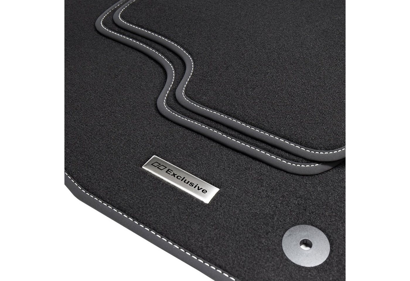tuning-art Auto-Fußmatten BEL144 Automatten Set passgenau für BMW 2er Active Tourer 2014-2021 von tuning-art