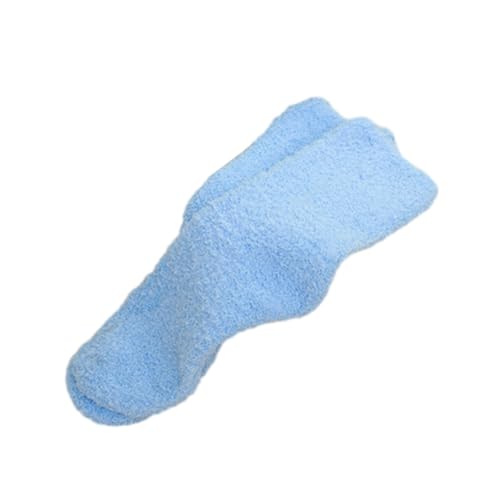 tuwiwol Anti Reibung Winter Socken für Frauen Verabschieden Sie Sich von Blasen Polyester Winter warme Socken Socken weibliche Socken Frauen, hellblau von tuwiwol
