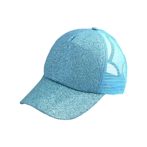 tuwiwol Atmungsaktive Baseballkappen für Sonnenschutz, sportliche und verstellbare, sportliche Baseball Ballmütze, sonnenbeständige Hüte, Blau von tuwiwol