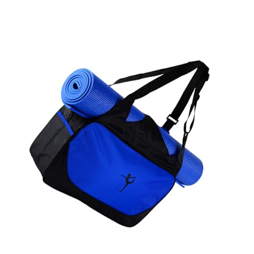 tuwiwol Praktische Yoga Sporttaschen, Geschenke für Fitness Enthusiasten, große Kapazität, Yogamatten Tasche, Sporttasche, breite Anwendung, Dunkelblau von tuwiwol