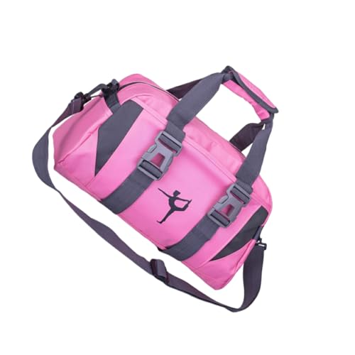tuwiwol Robuste und langlebige Sporttasche für hohe Tragfähigkeit, Trendige Farben, Yoga Sporttaschen, Fitnesstasche, Reisetasche, praktische Geschenke, Rosa von tuwiwol