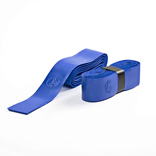 two46 | Rutschfestes selbstklebendes Griffband passend zum Frescobol-Set, extra starker Halt am Schläger, auch geeignet für alle andere Schlägersportarten, blau von two46