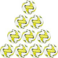10er Ballpaket uhlsport Lite Synergy 350g Leicht-Fußball 112 - weiß/fluo gelb/marine 4 von uhlsport