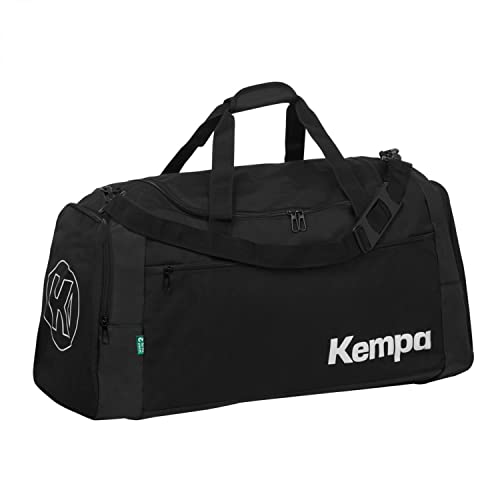 Kempa 90 Liter Sporttasche für Herren, Damen und Kinder - Unisex Handball-Tasche Reise-Tasche - verstellbarer und gepolsterter Schultergurt - große u-förmige Öffnung - XXL-Tasche von uhlsport