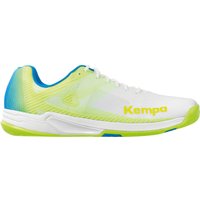 Kempa Wing 2.0 Handballschuhe weiß/fluo gelb 10.5 von uhlsport