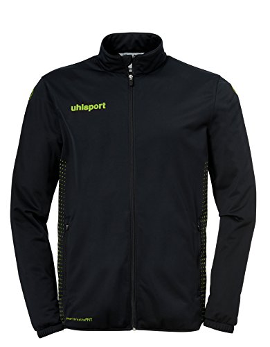 Uhlsport Herren Score Classic Jacke, schwarz/Fluo grün, S von uhlsport