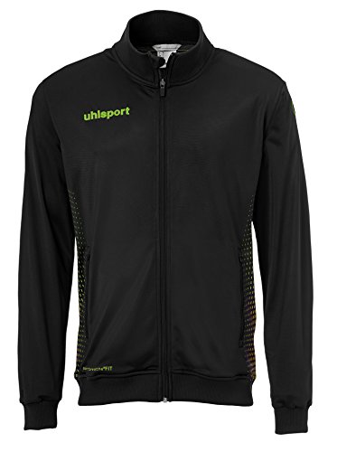 Uhlsport Herren Score Track Jacke, schwarz/Fluo grün, XL von uhlsport