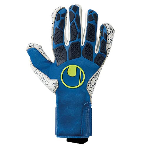 Uhlsport Hyperact Handschuhe Night Blau/Weiß/Fluo Gelb 10 von uhlsport