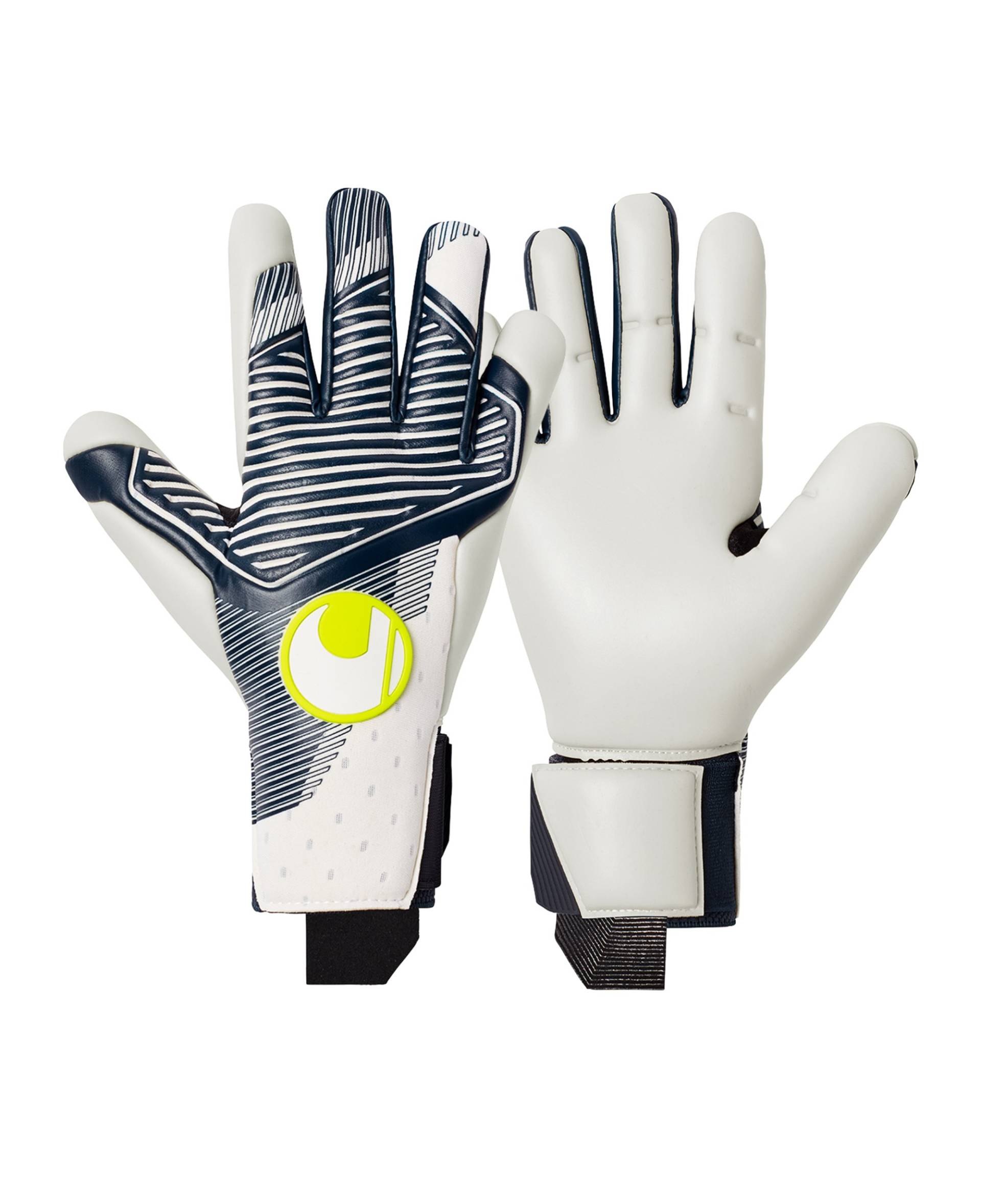 Uhlsport Powerline Horizon Absolutgrip+ HN #338 TW-Handschuhe Weiss Blau F01 von uhlsport