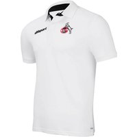 uhlsport 1. FC Köln Essential Prime Poloshirt weiß 140 von uhlsport