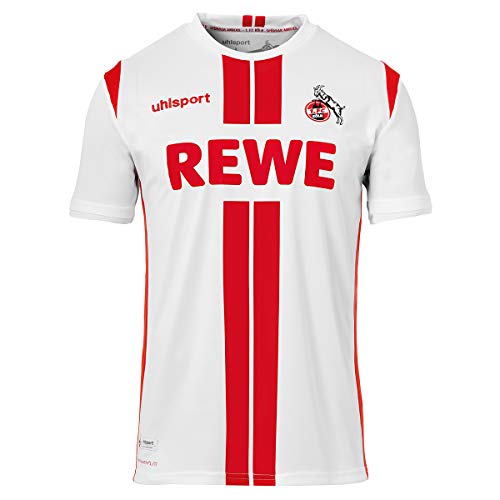 uhlsport 1. FC Köln Trikot Home 2020/2021 Herren weiß/rot, L von uhlsport